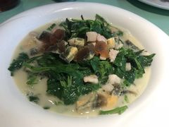 上汤皮蛋煮菊花菜-百味馆·粤菜·湛江菜(后海花园店)