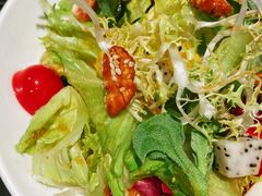 橄榄油琥珀桃仁鲜蔬-旺顺阁·北京菜·烤鸭(大望路店)