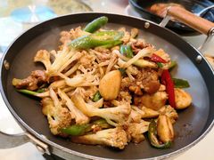 干锅有机花菜-香山湖家家宴(中山陵店)