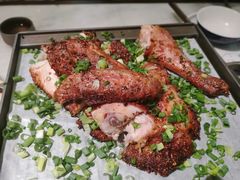 绿茶葱香烤鸡烤肉合拼-绿茶餐厅(深南广场万科店)