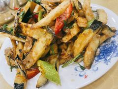 风味茄子-春水锅贴·传统鲁菜(大明湖店)
