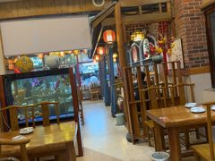 -东来菜馆•手抓海鲜家常菜•海鲜锅贴(鸽子窝店)