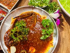 -明洞阿姨·韩式酱蟹烤肉·创意料理(三元桥店)