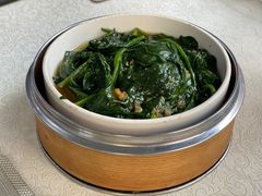 蒜蓉蒸菠菜-餐与自然(老商埠店)