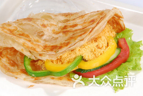 台式肉松手抓饼---南方女孩的最爱