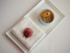 【24FA下午茶】烟熏三文鱼+南瓜炖蛋-杭州柏悦酒店·悅厅