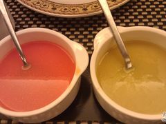 番茄汤黄豆汤-Bombay Grill印度餐厅