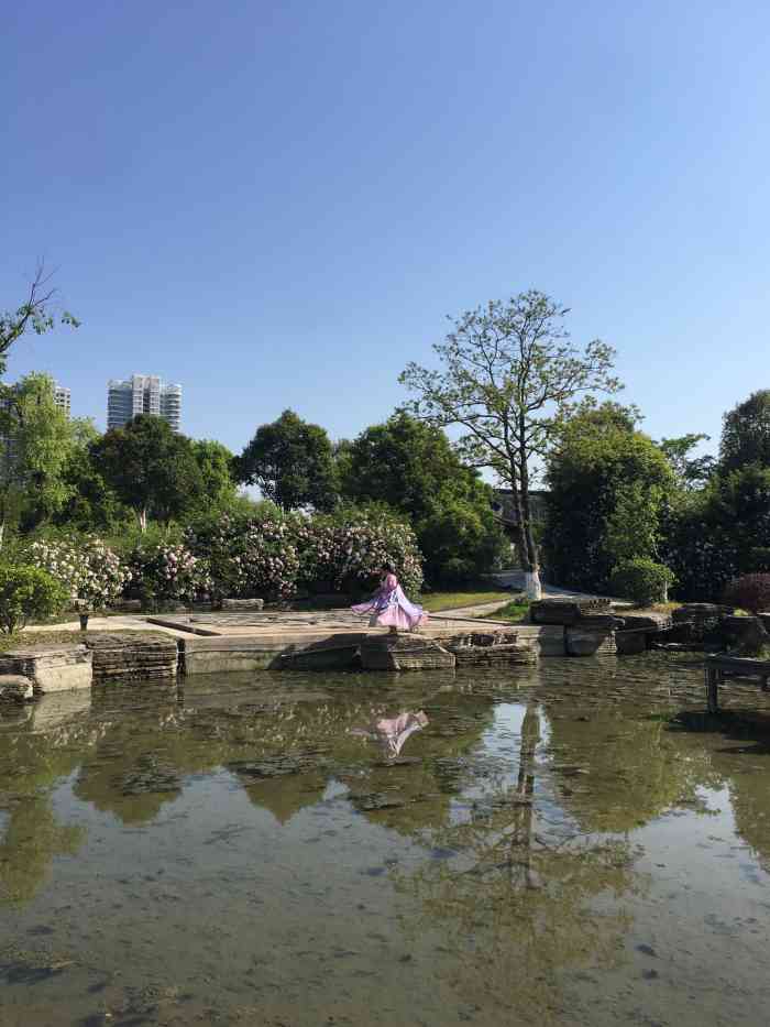 常州花卉博览园-"下了高速开不久跟着导航就找到了,环境非常.