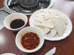 松茸刺身-江川野生菌火锅铜锅鱼(贵清火锅店)