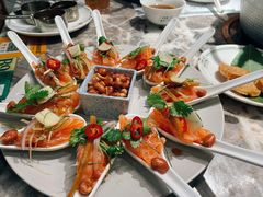 捞起三文鱼-禄婶鸡煲·打边炉