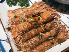 椒盐虾菇-王庄阿咪海鲜大排档(上下杭店)