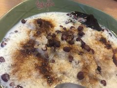 红豆牛奶冰（自己加了咖啡粉）-鲜芋仙Meet Fresh(五道口店)