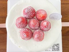 6英寸水果草莓奶油蛋糕-浮光之丘MontCake生日蛋糕(科华路店)