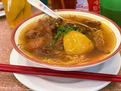 咖喱牛腩面-喜莲咖啡