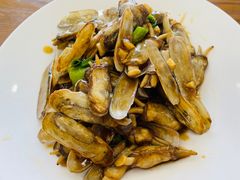 葱油蛏子-洲晓鲜·舟山海鲜大排档(朱家尖风景区店)