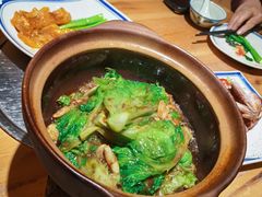 虾酱啫生菜梗-粤食堂(天津和悦汇店)