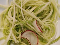 炒百合，杏仁茄盒，虾饼，油醋西葫芦丝-一麦·龙岛(上海青浦店)