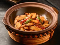 砂锅淮山-味上湘菜馆(阿波罗店)