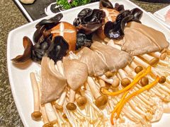 -景明轩•养生酸汤鱼火锅 云贵鲜菌 现舂野果酸汤(王寨小区店)