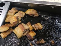 韩时招牌鲜五花肉-韩时烤肉(丰科万达广场店)