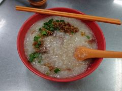 豬肝粥-长城砂煲田鸡粥