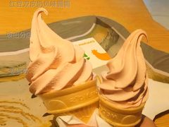 红豆双皮奶风味圆筒-麦当劳(坂田分店)