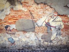 -槟城街头艺术街区