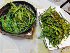 铁板韭菜-辣出味岳阳特色烧烤·龙虾大排档(砂子塘总店)