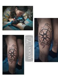 -幸运7纹身刺青Lucky7tattoo