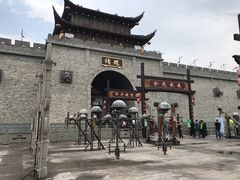 餐厅边上的景区-滕头生态酒店(奉化店)
