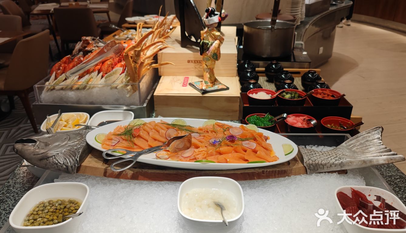 希尔顿酒店自助餐
