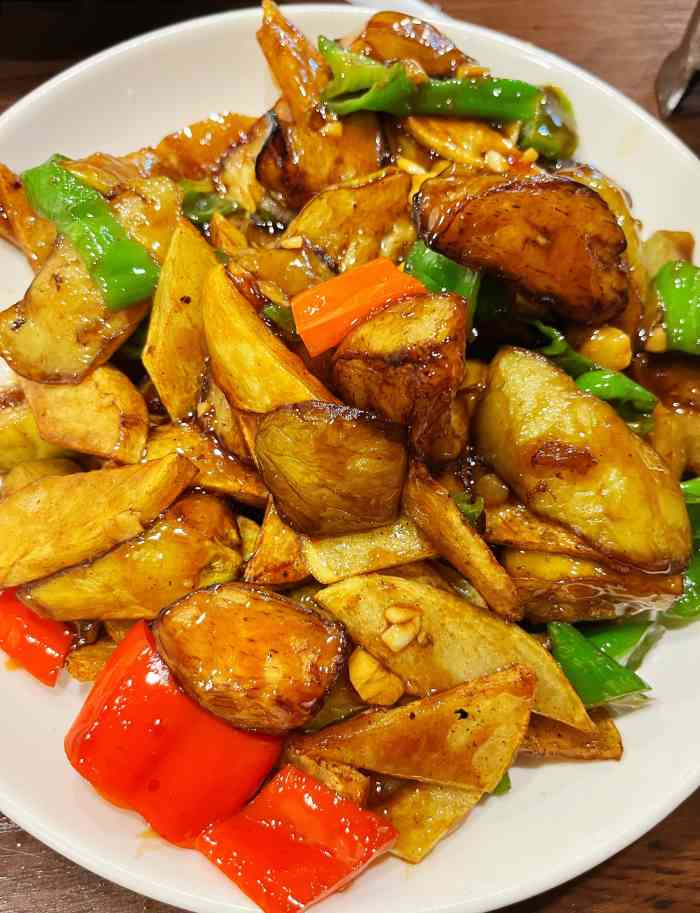 大鹏东北菜(勤劳巷店)-"味道:399服务态度:499 锅包肉:.