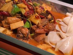 新疆经典大盘鸡-楼兰新疆菜(江宁万达店)