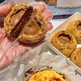 谁发明的巧克力布丁麻薯🍩这么好吃