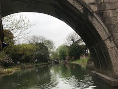 -摇橹船上船码头