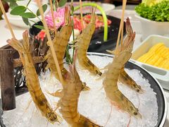 会跳舞的虾-川越泰火锅(吉利大厦店)