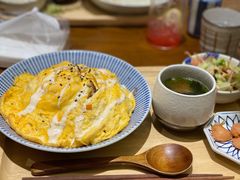 虾仁蛋包饭-肥朵食堂(带梦胡同店)