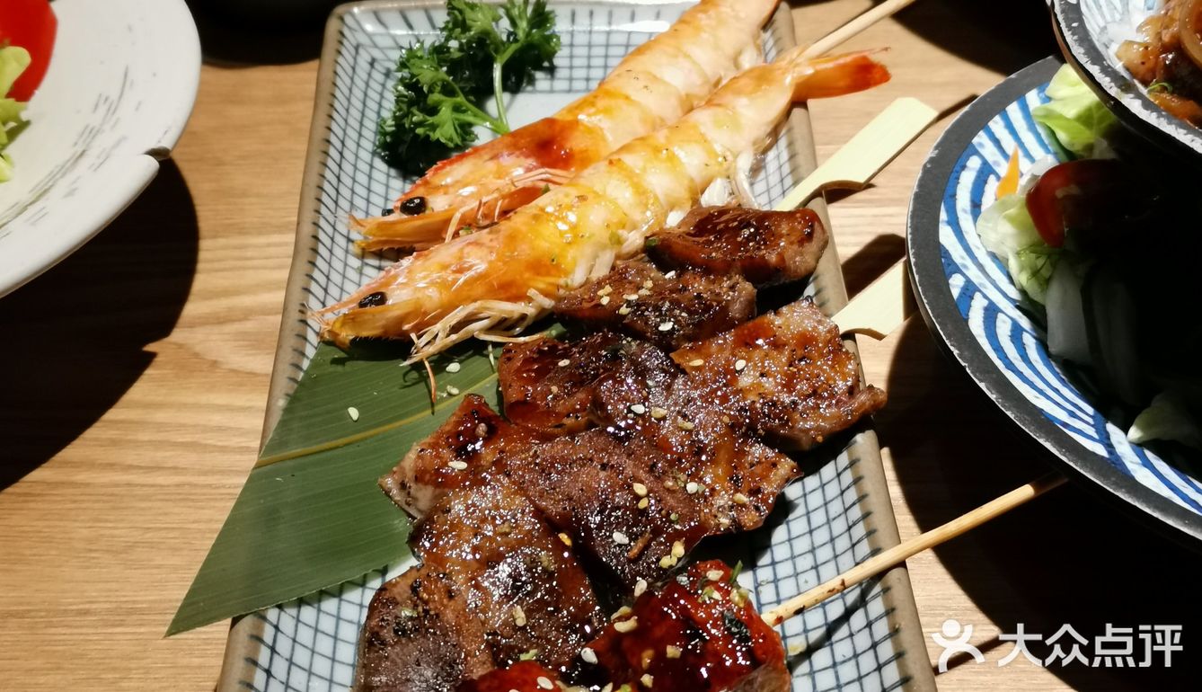 又大又胖的开边基围虾4个