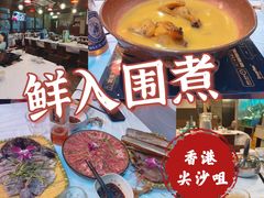 -鲜入围煮花胶鸡海鲜火锅