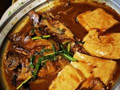 -东来菜馆•手抓海鲜家常菜•海鲜锅贴(鸽子窝店)