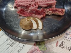 雪花原味流星上脑肉-老炉家木炭烤肉(长江国际店)