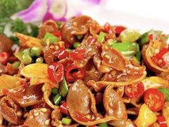 酸辣鸡胗盖饭-湘山湘水(王家梁店)