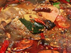 -探鱼·鲜青椒爽麻烤鱼(中天广场店)
