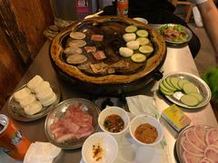 -老姐石板烧烤+铜炭火锅(总店)