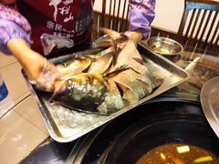 -姥家大锅台水库渔家