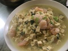 鲜虾仁豆腐-华春餐馆(鱼山路店)