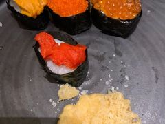 彩虹手握寿司拼盘-Hatsune隐泉日式料理(SKP店)