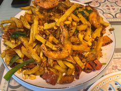 薯条爆大虾-海尔巴格一甸茶餐厅(团结路店)