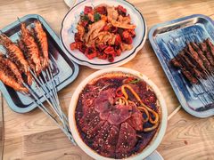 -老兰家传统烧烤炒菜泡馍(小南门店)