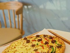 榴莲拼黑椒小牛-烁先生披萨·儿童餐下午茶(河南岸店)
